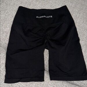 Alphalete Women's Black Bike Shorts